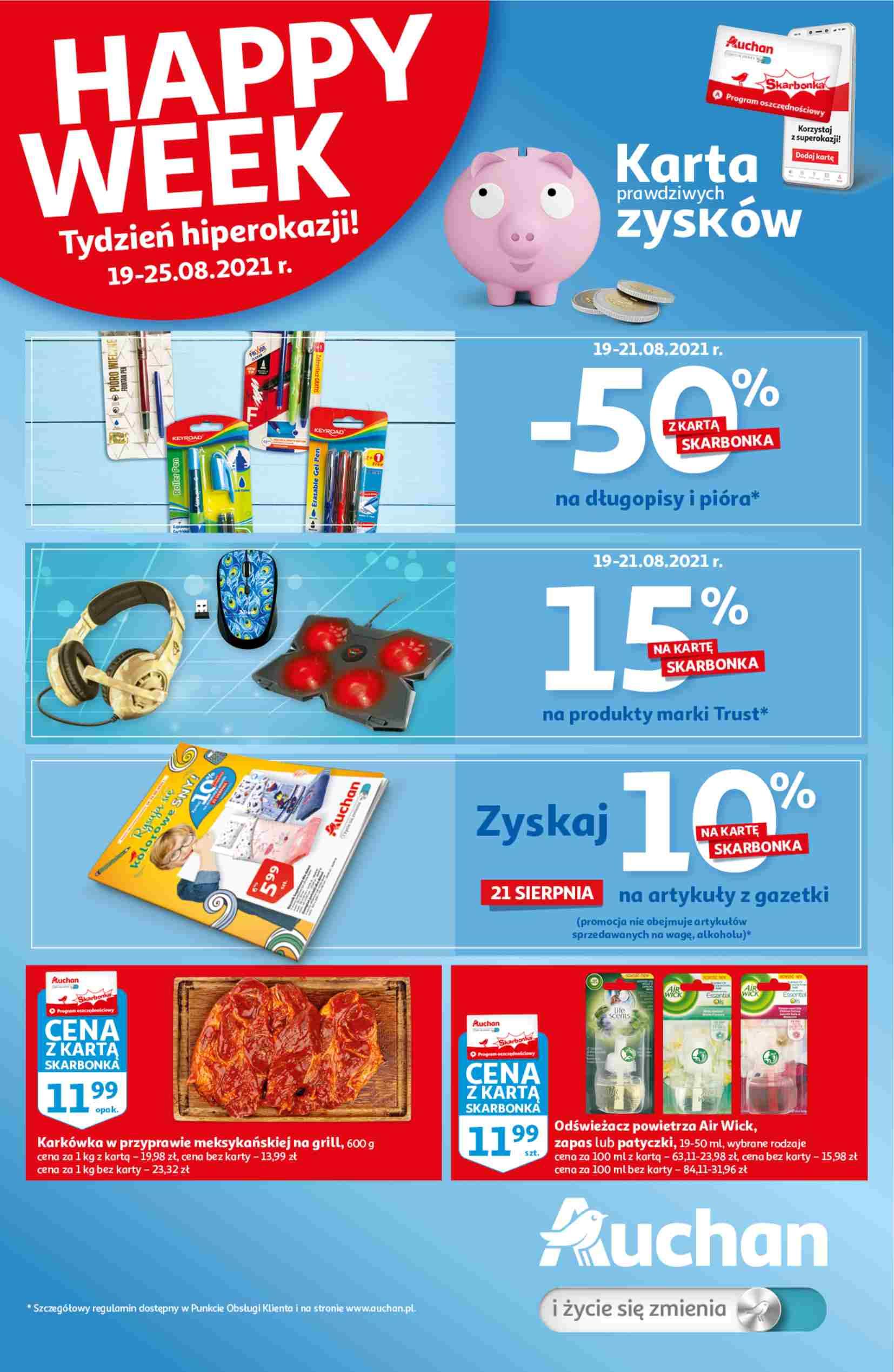 Gazetka promocyjna Auchan do 25/08/2021 str.1