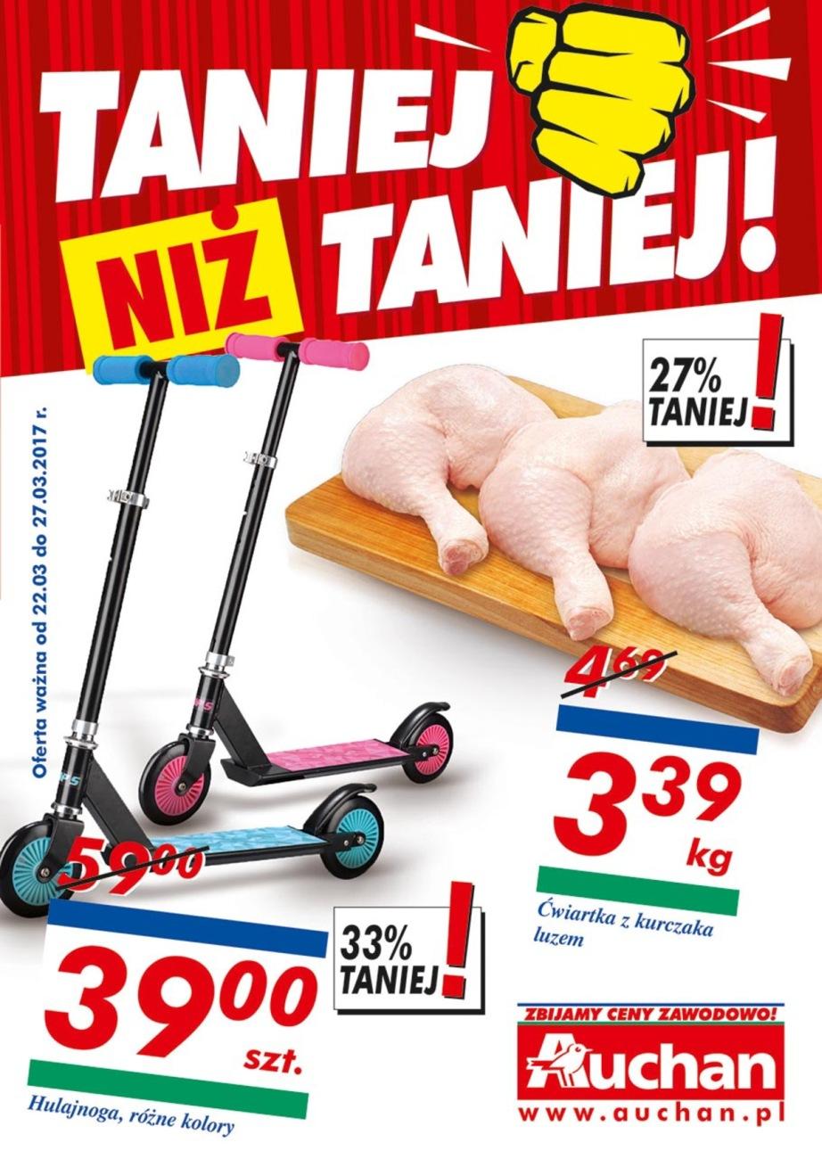Gazetka promocyjna Auchan do 27/03/2017 str.1