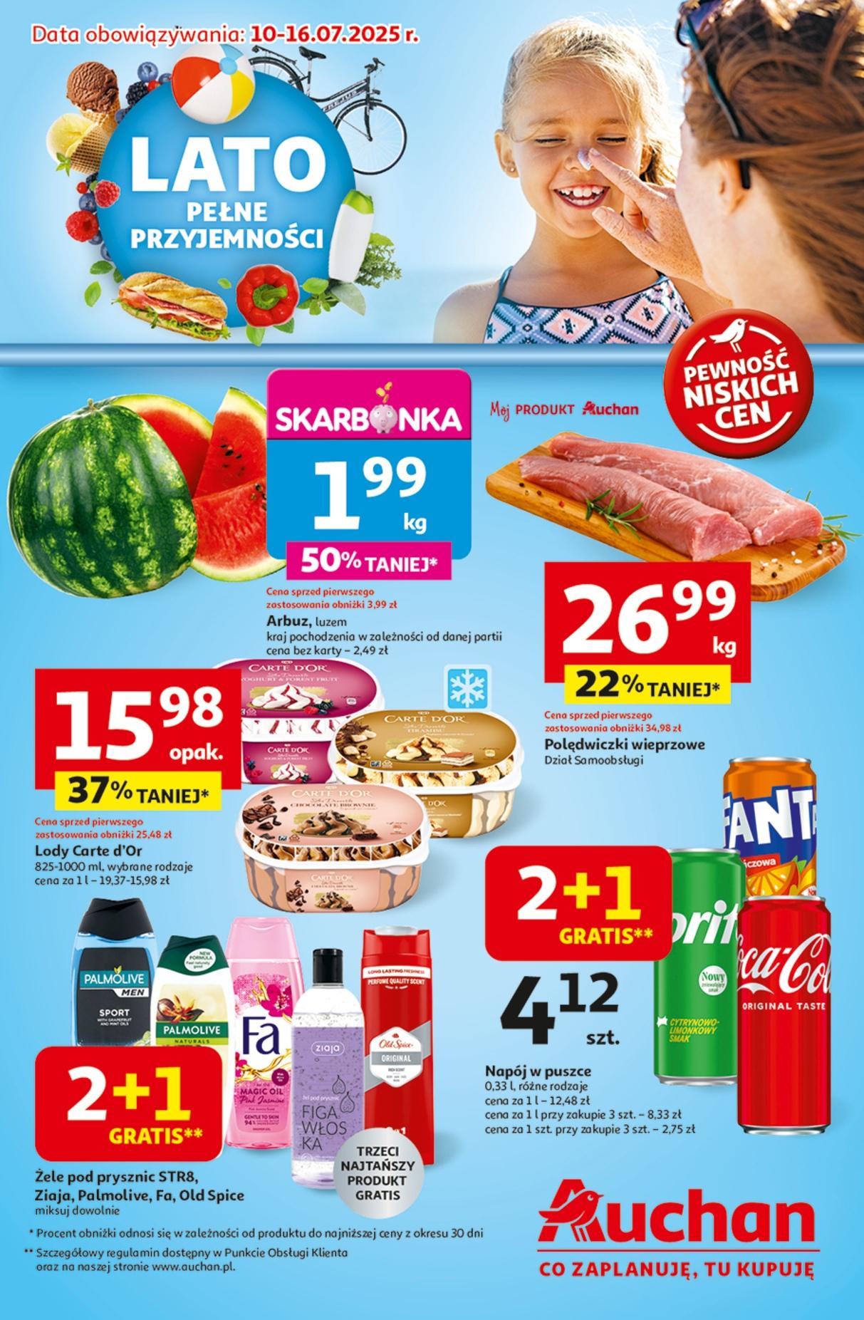 Gazetka promocyjna Auchan do 16/07/2025 str.1