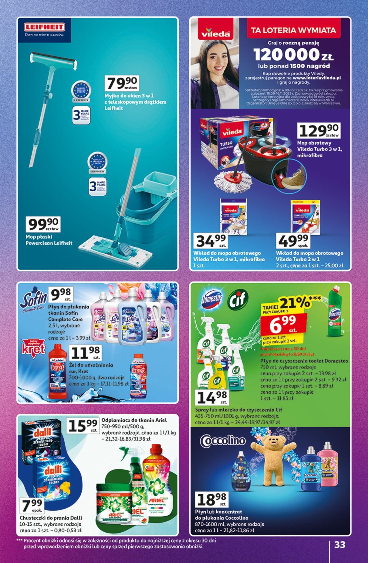 Gazetka promocyjna Auchan do 22/10/2025 str.33