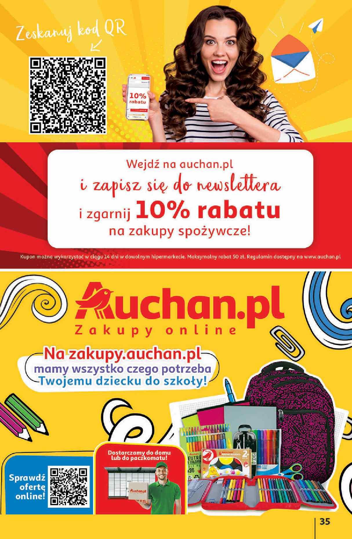 Gazetka promocyjna Auchan do 31/08/2022 str.35