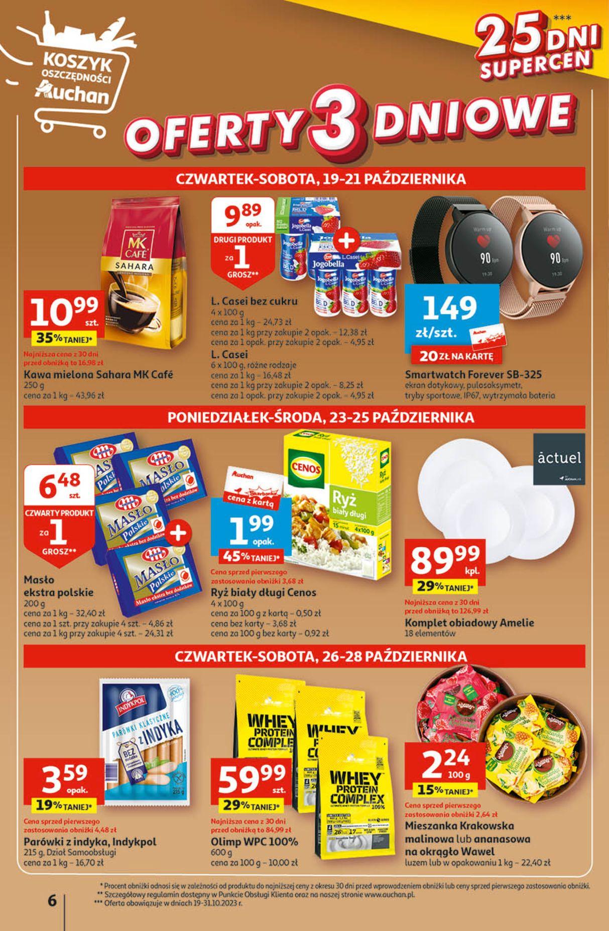 Gazetka promocyjna Auchan do 25/10/2023 str.6