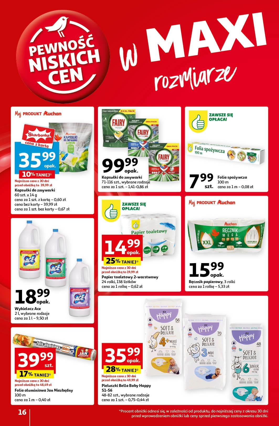 Gazetka promocyjna Auchan do 18/09/2024 str.16