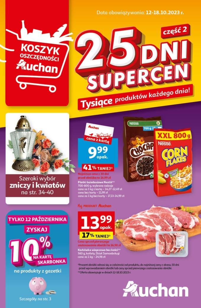 Gazetka promocyjna Auchan do 18/10/2023 str.0