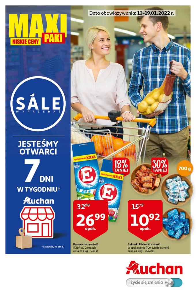 Gazetka promocyjna Auchan do 19/01/2022 str.0