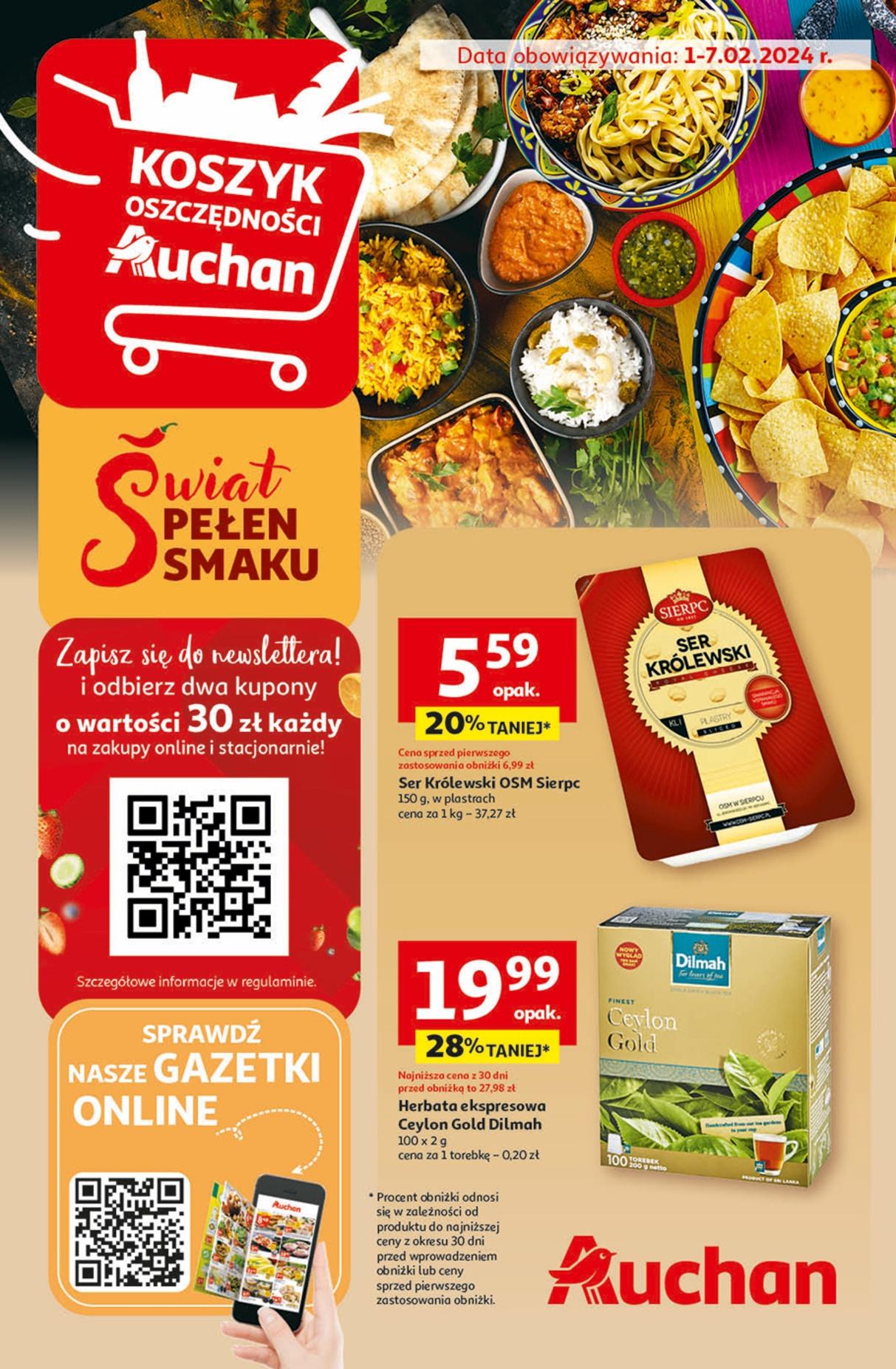 Gazetka promocyjna Auchan do 07/02/2024 str.0