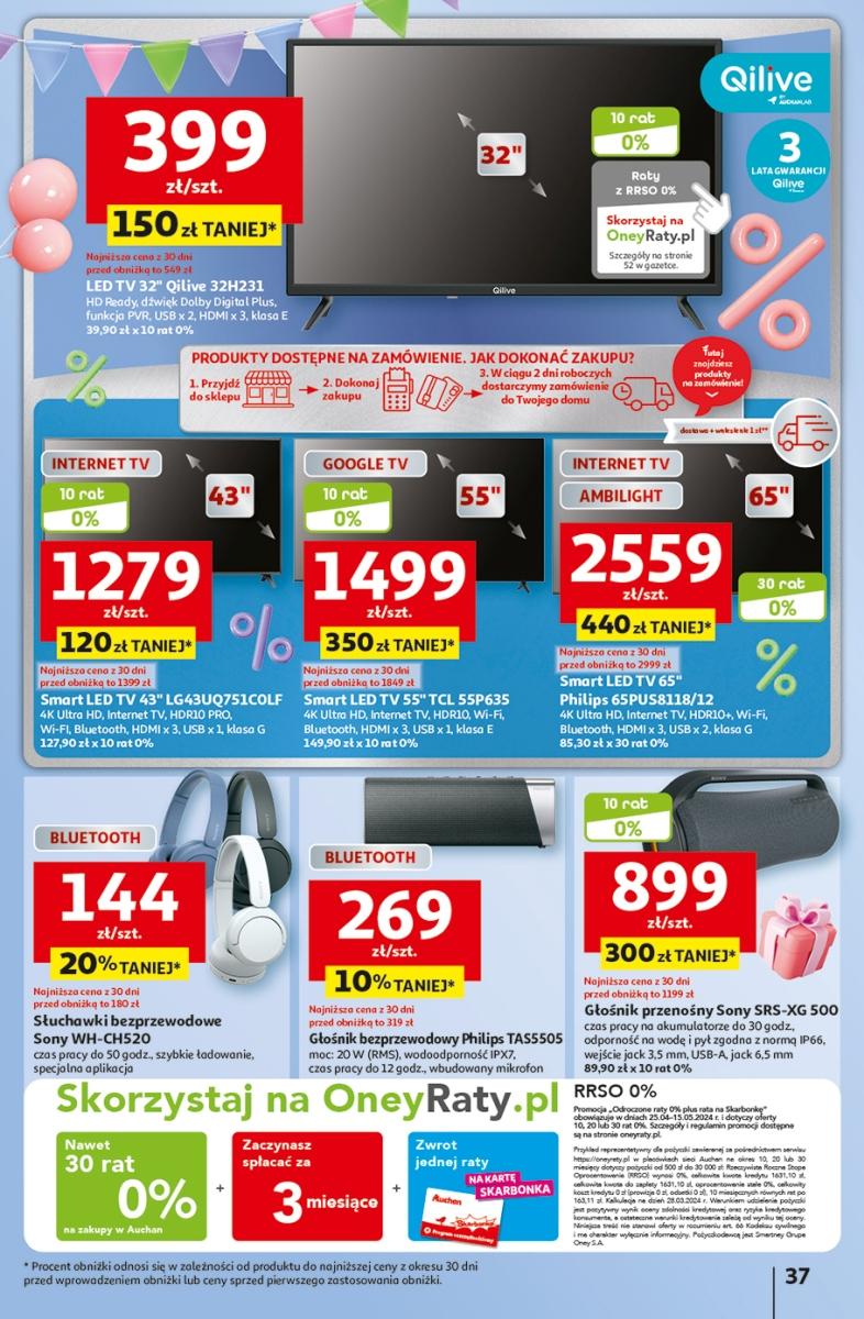 Gazetka promocyjna Auchan do 30/04/2024 str.37