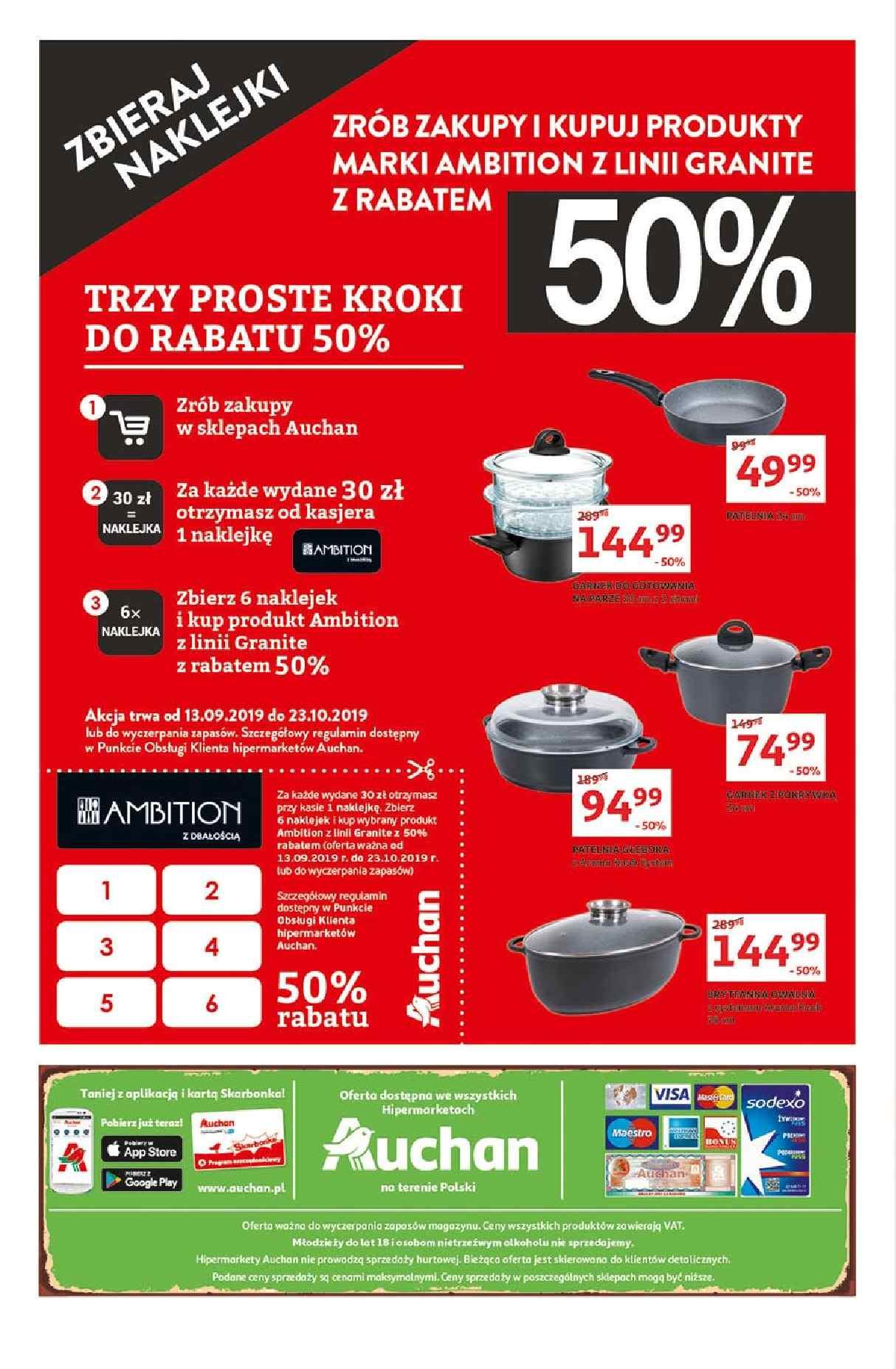 Gazetka promocyjna Auchan do 09/10/2019 str.32