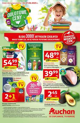 Auchan gazetka - od 21/08/2025 do 27/08/2025