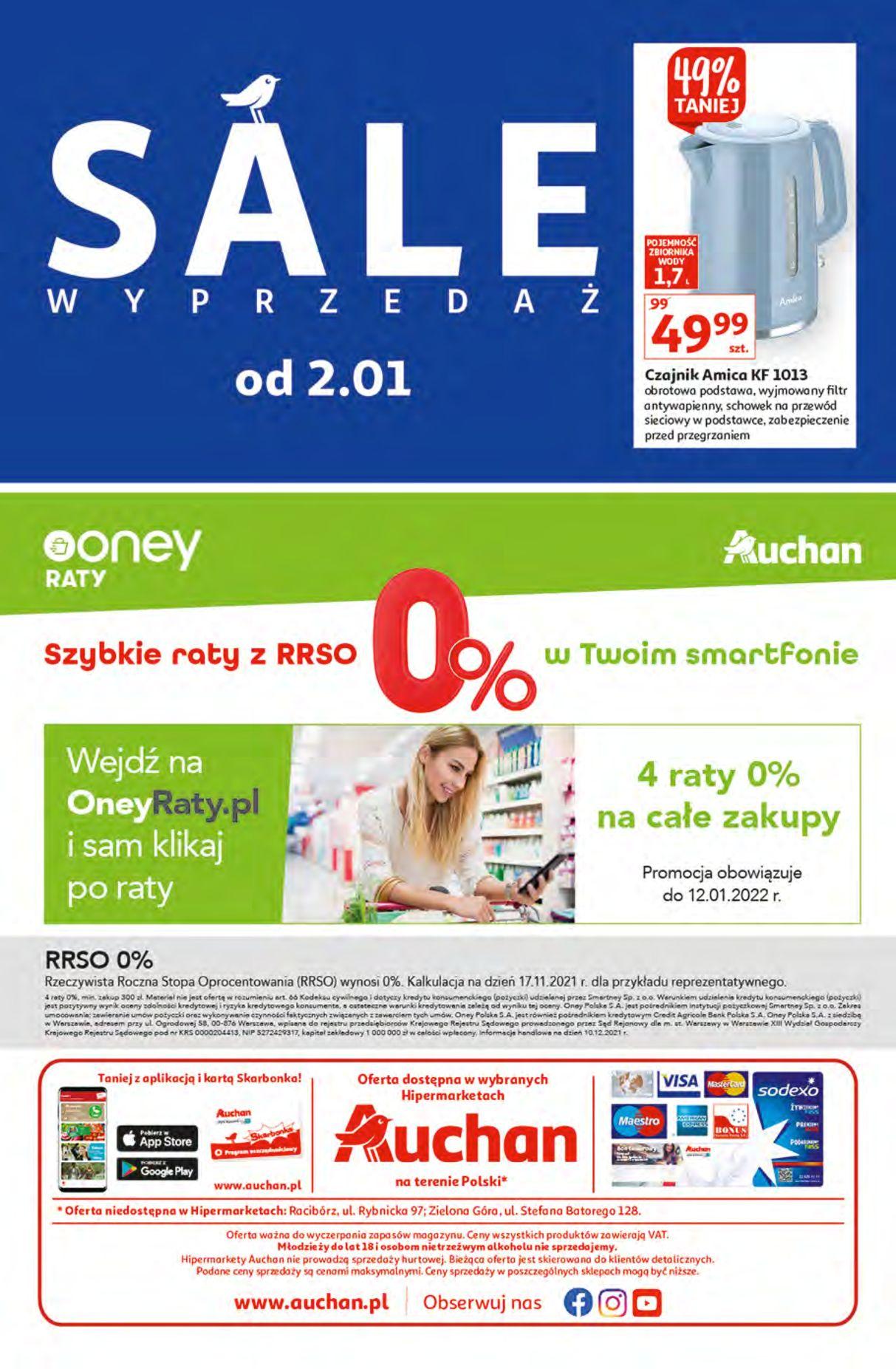 Gazetka promocyjna Auchan do 12/01/2022 str.32