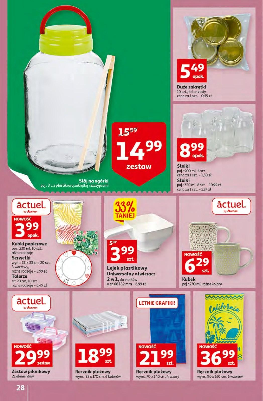Gazetka promocyjna Auchan do 15/06/2022 str.28