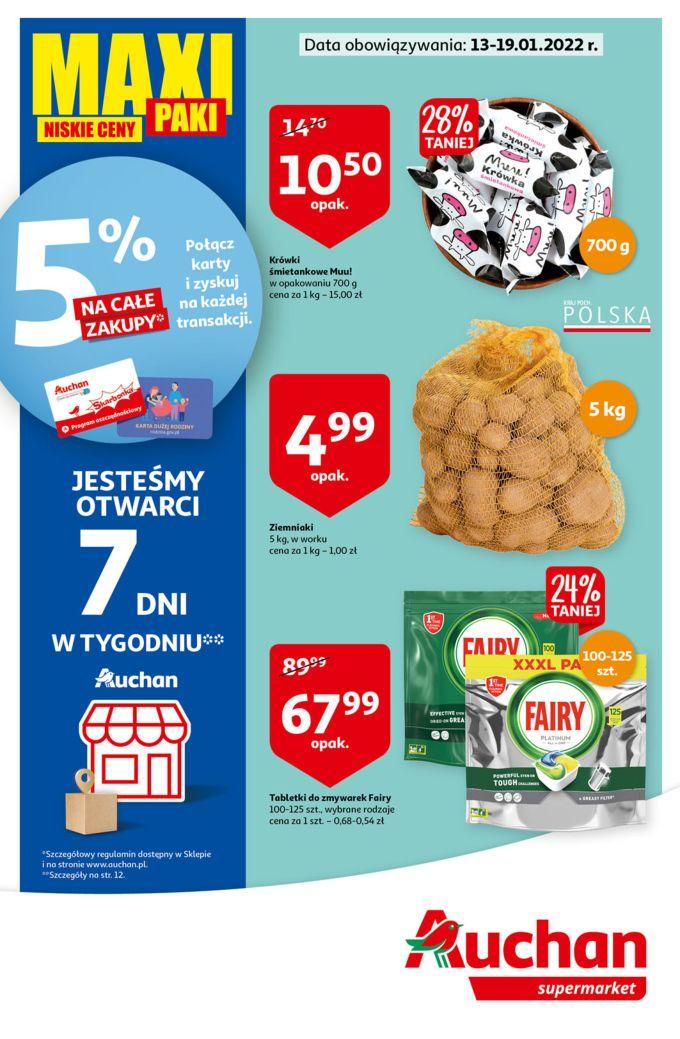 Gazetka promocyjna Auchan do 19/01/2022 str.0