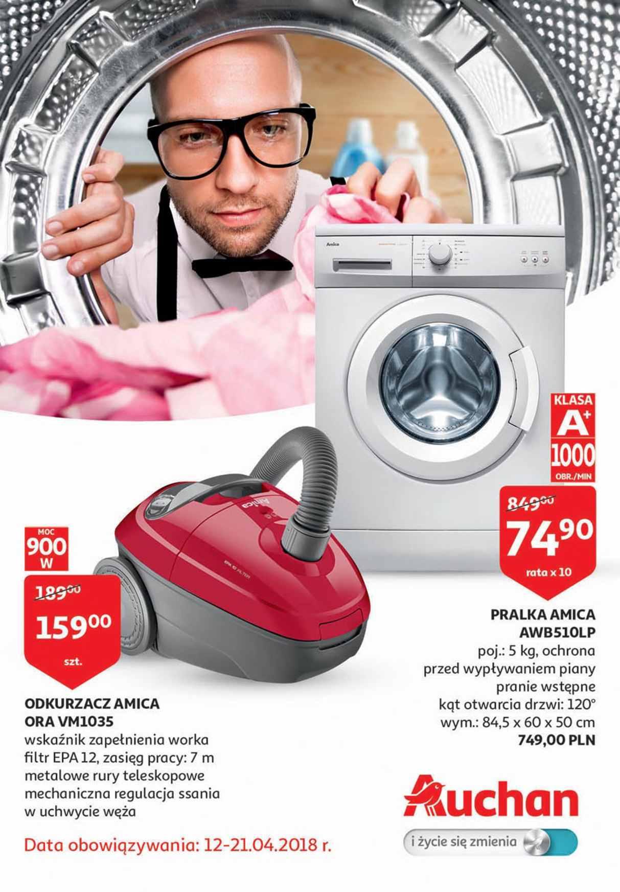 Gazetka promocyjna Auchan do 21/04/2018 str.1