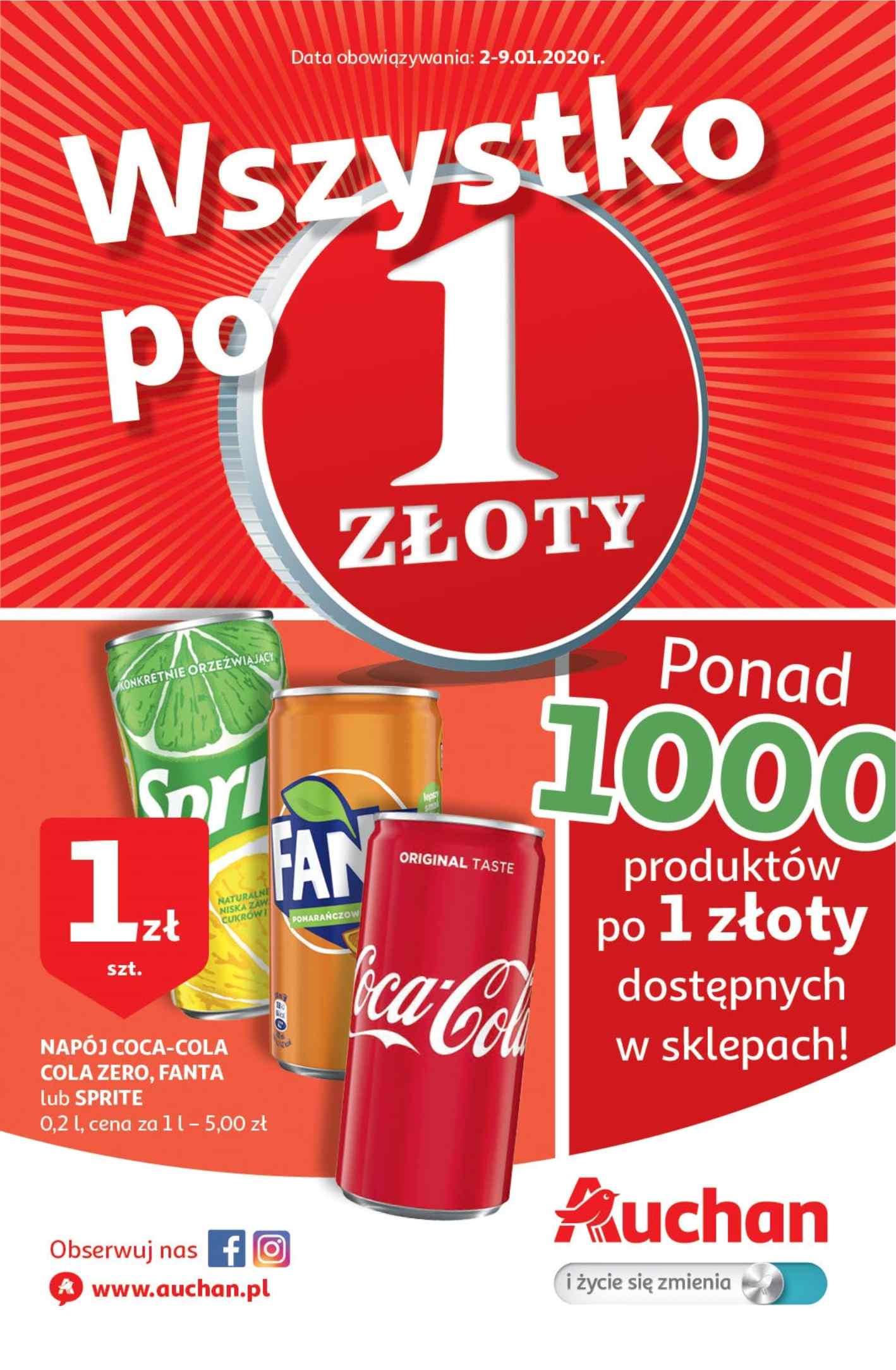 Gazetka promocyjna Auchan do 09/01/2020 str.0