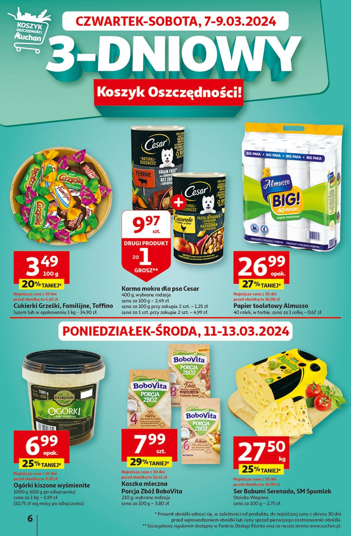 Gazetka promocyjna Auchan do 13/03/2024 str.6