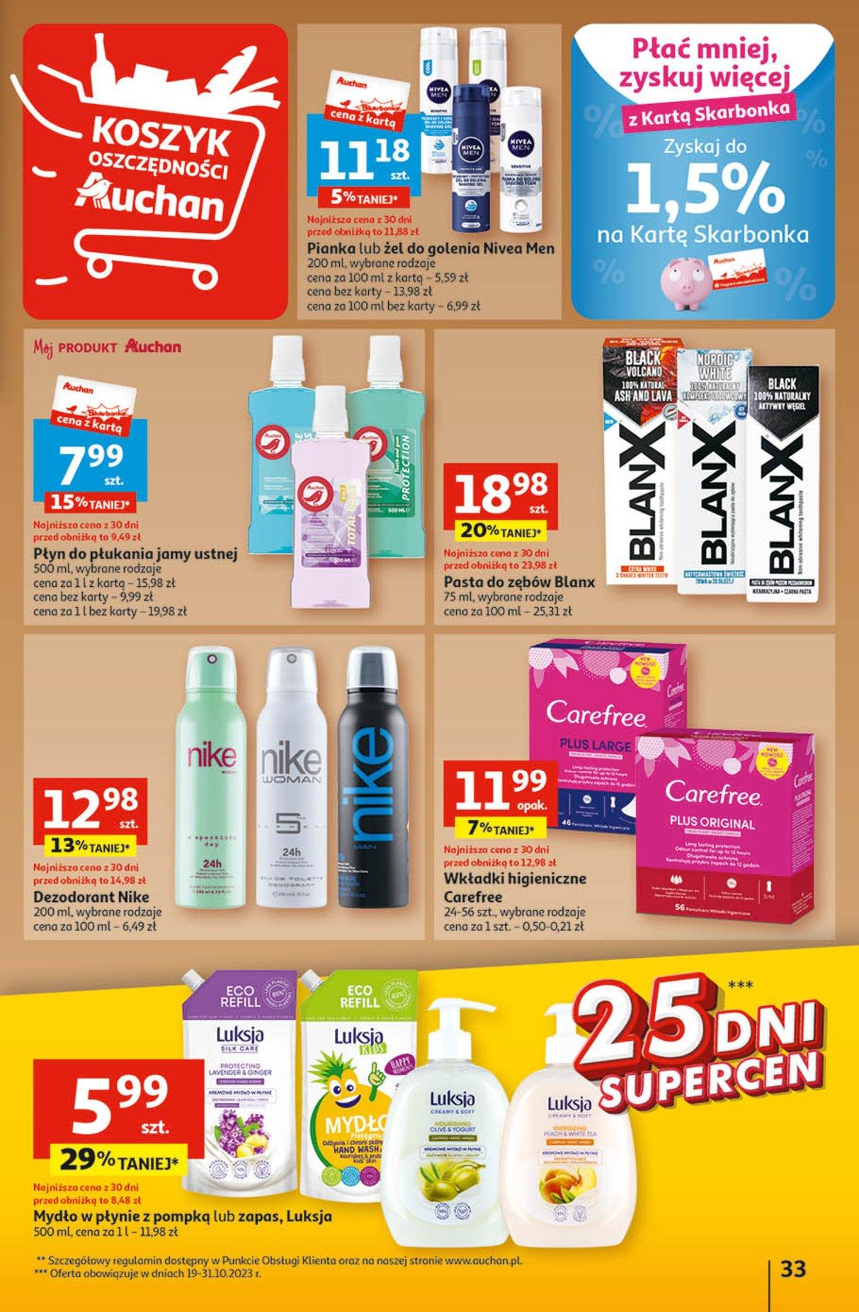 Gazetka promocyjna Auchan do 25/10/2023 str.33