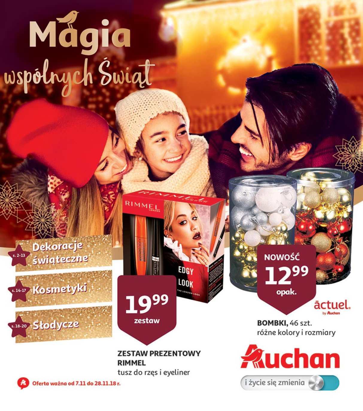 Gazetka promocyjna Auchan do 28/11/2018 str.0