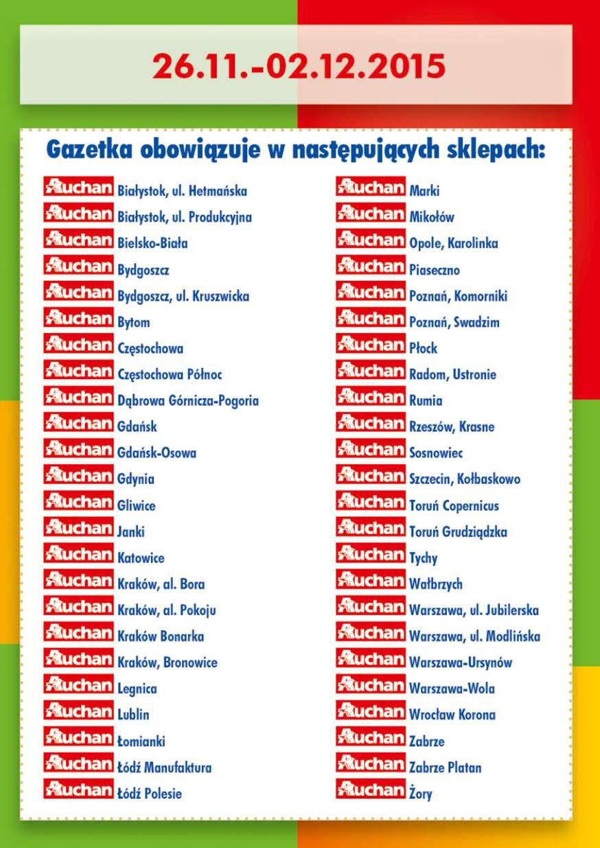 Gazetka promocyjna Auchan do 02/12/2015 str.3