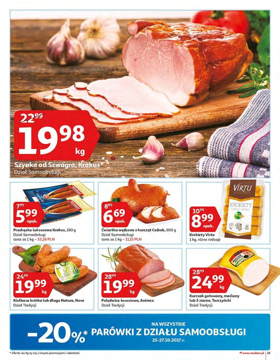 Gazetka promocyjna Auchan do 31/10/2017 str.15