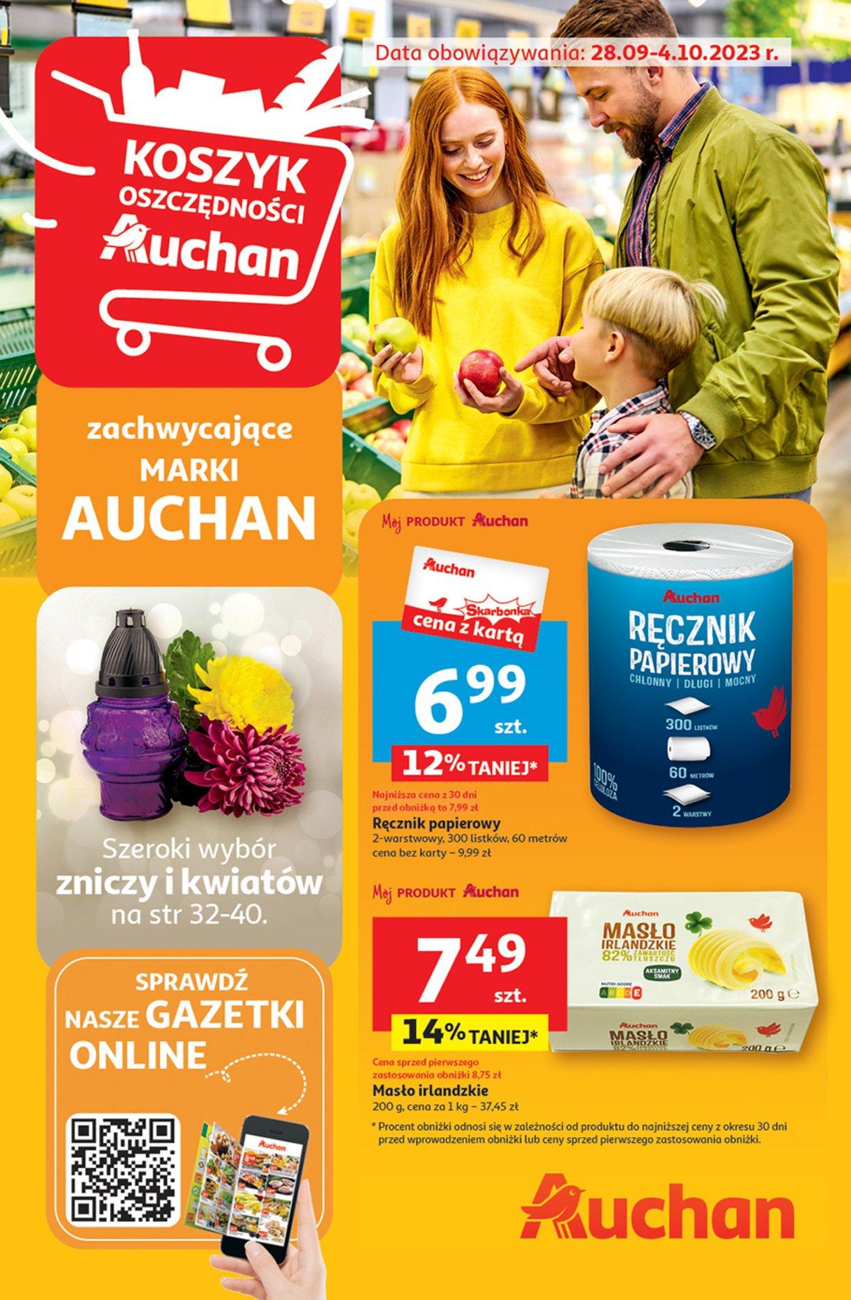 Gazetka promocyjna Auchan do 04/10/2023 str.0