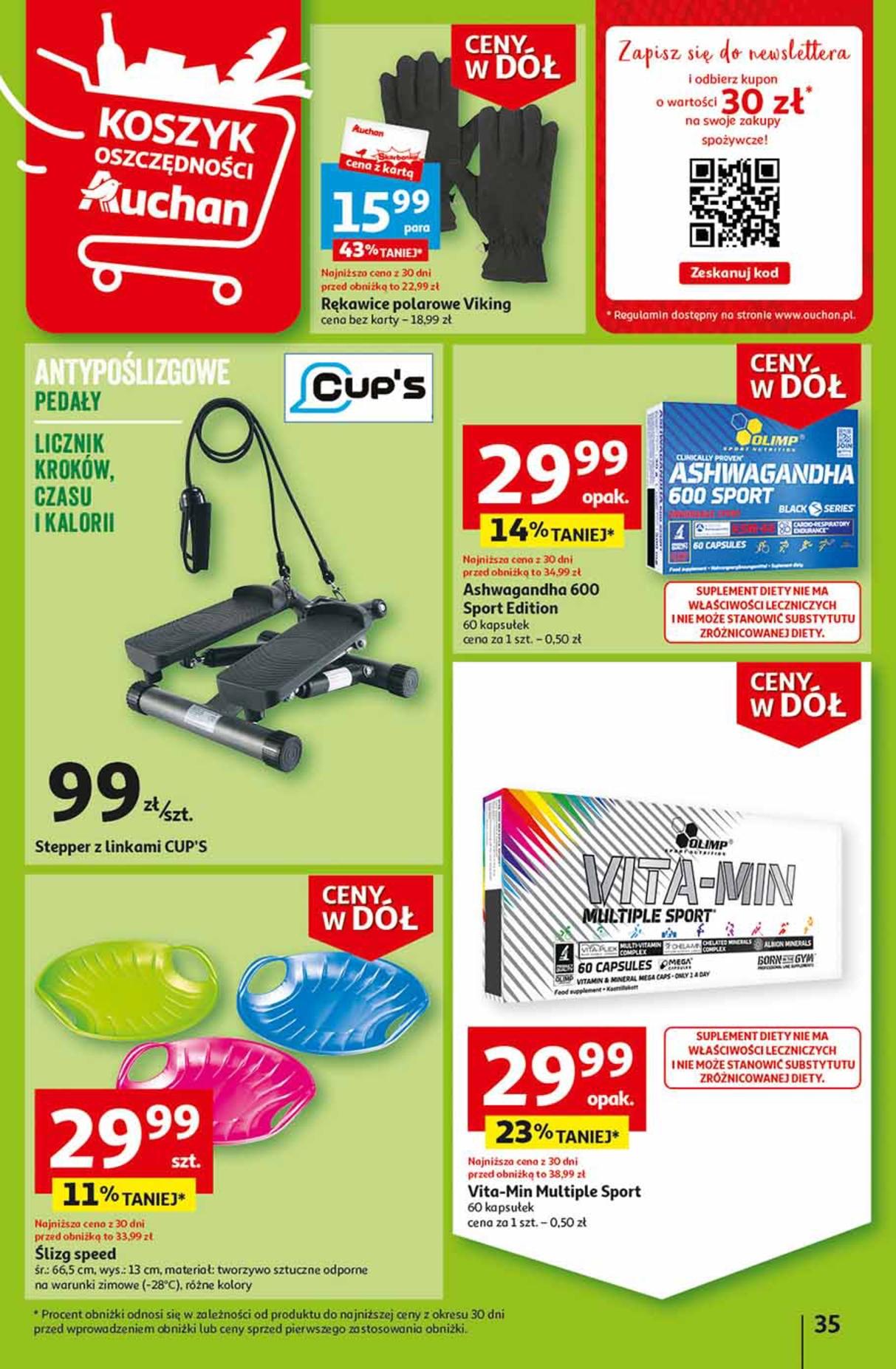 Gazetka promocyjna Auchan do 17/01/2024 str.35