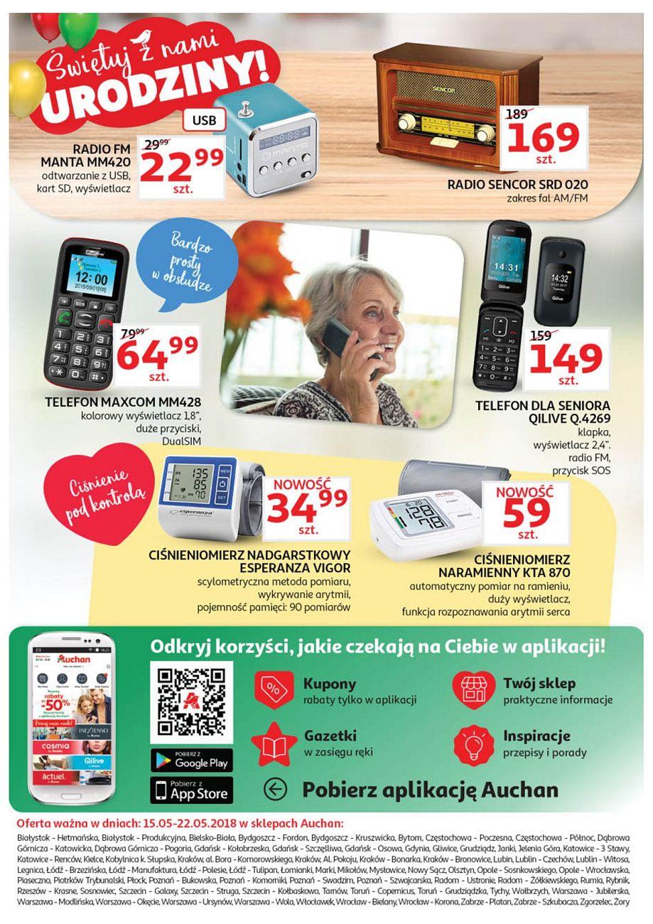 Gazetka promocyjna Auchan do 22/05/2018 str.10