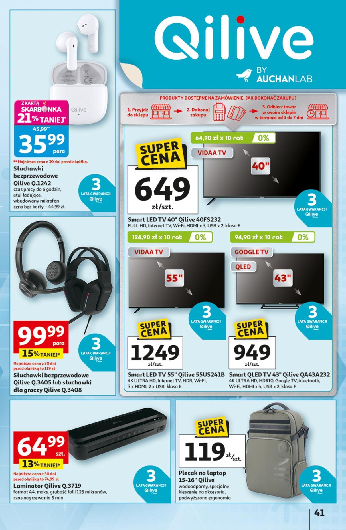 Gazetka promocyjna Auchan do 01/10/2025 str.41