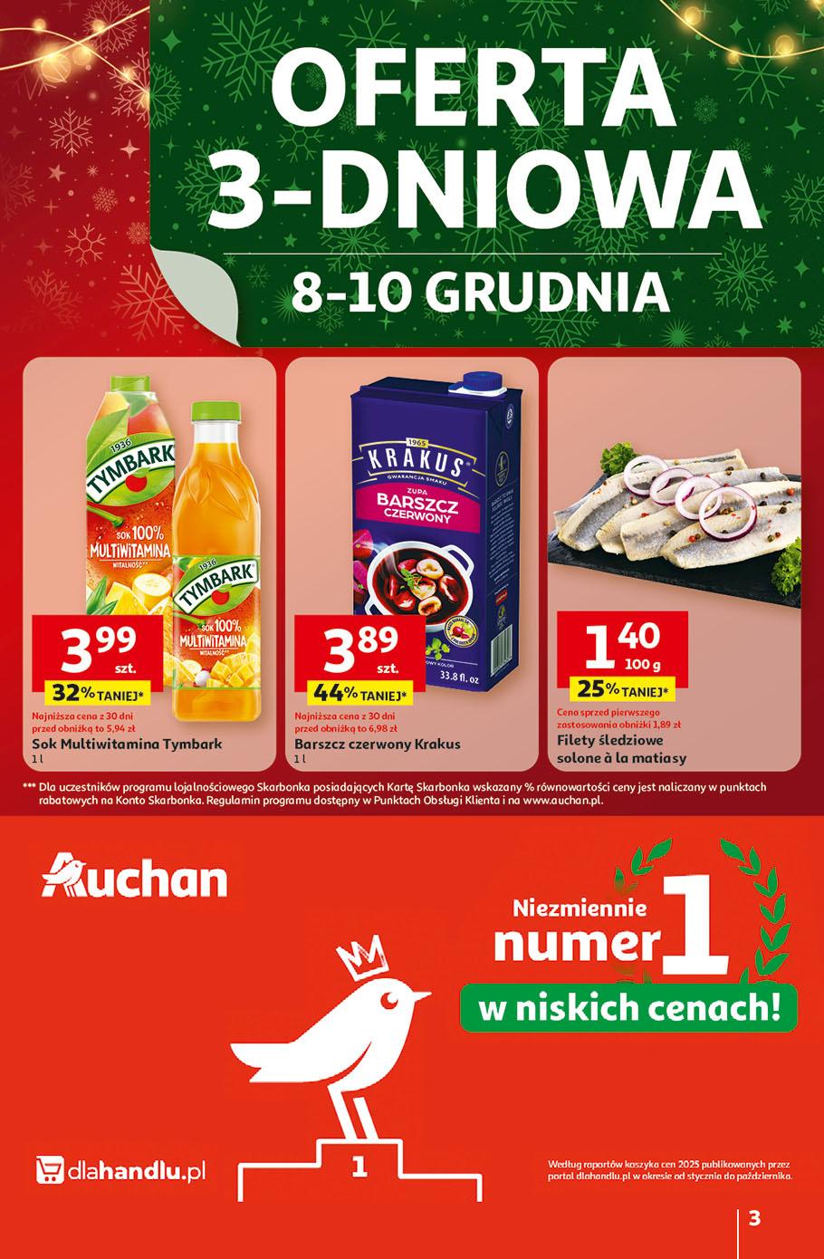 Gazetka promocyjna Auchan do 10/12/2025 str.3