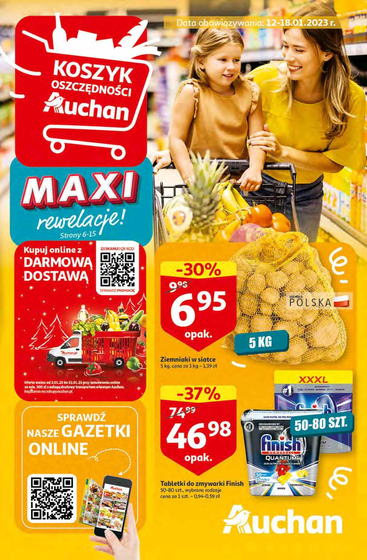Gazetka promocyjna Auchan do 18/01/2023 str.0
