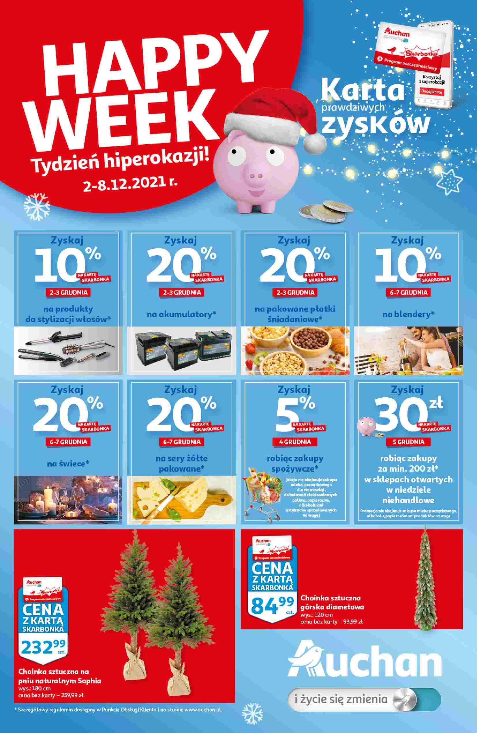 Gazetka promocyjna Auchan do 08/12/2021 str.1