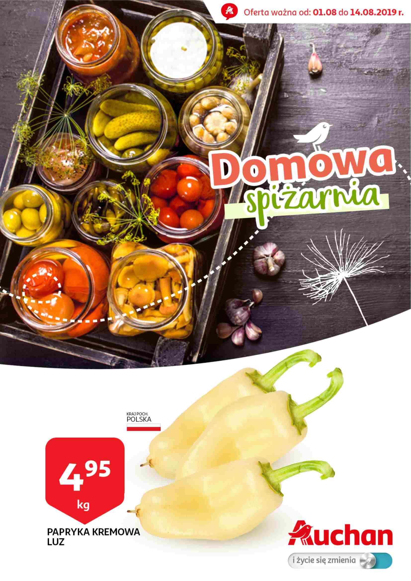 Gazetka promocyjna Auchan do 14/08/2019 str.1