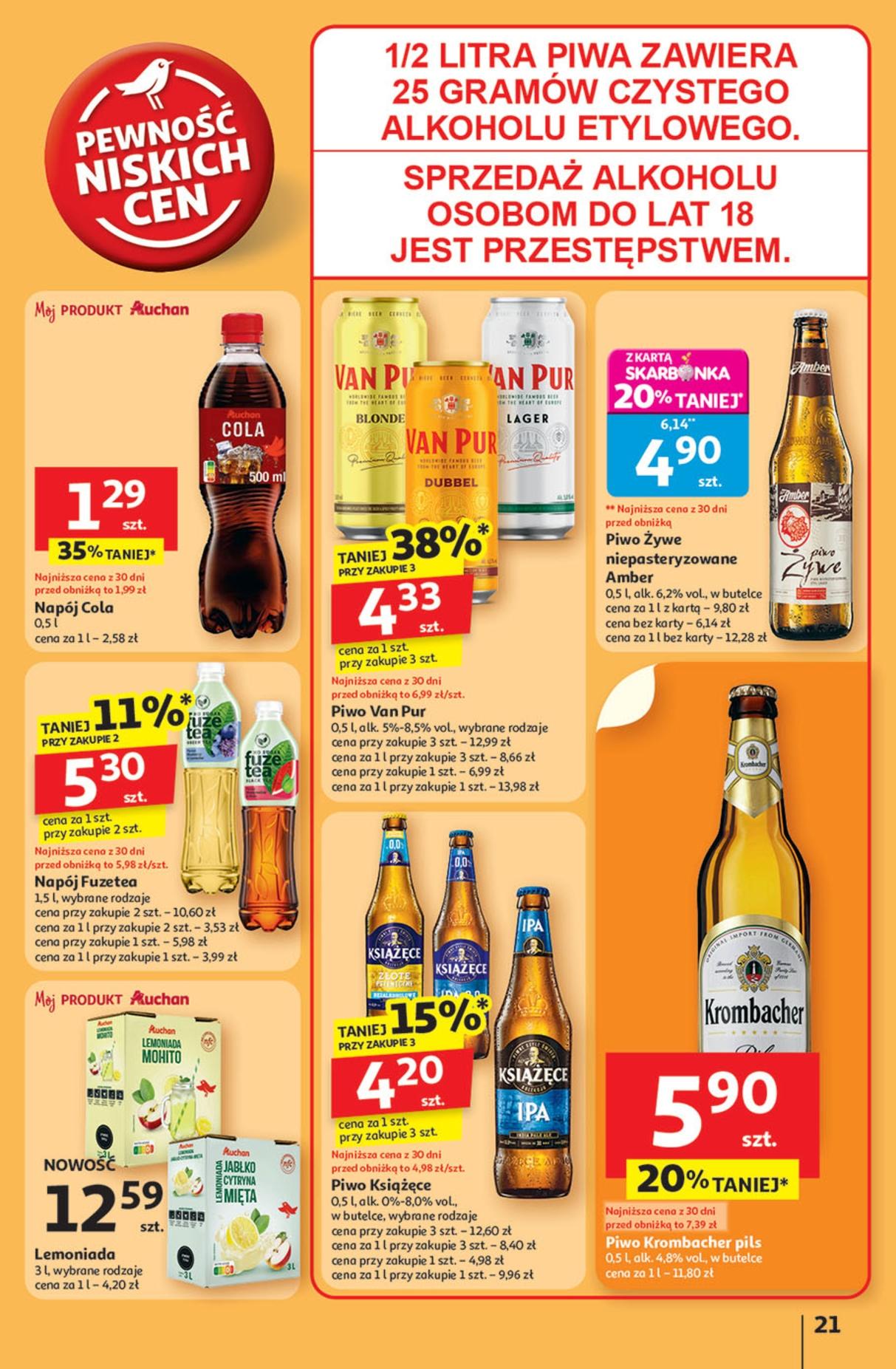 Gazetka promocyjna Auchan do 30/07/2025 str.21