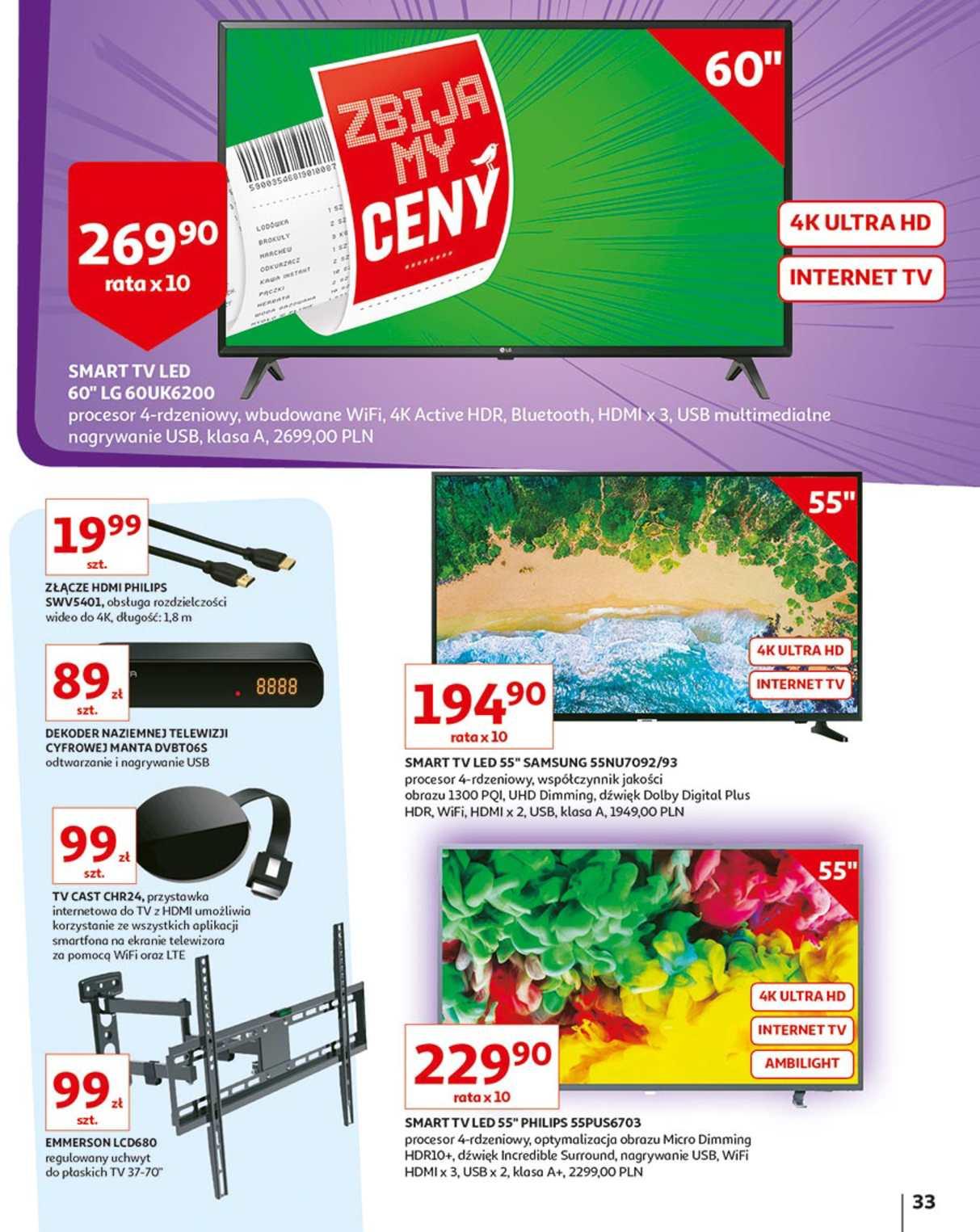 Gazetka promocyjna Auchan do 13/02/2019 str.33