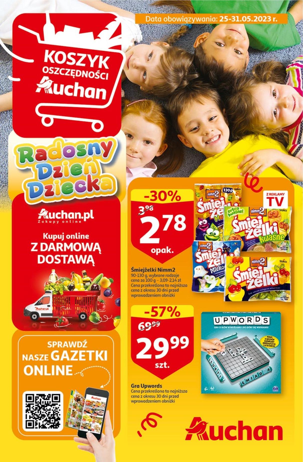 Gazetka promocyjna Auchan do 31/05/2023 str.1