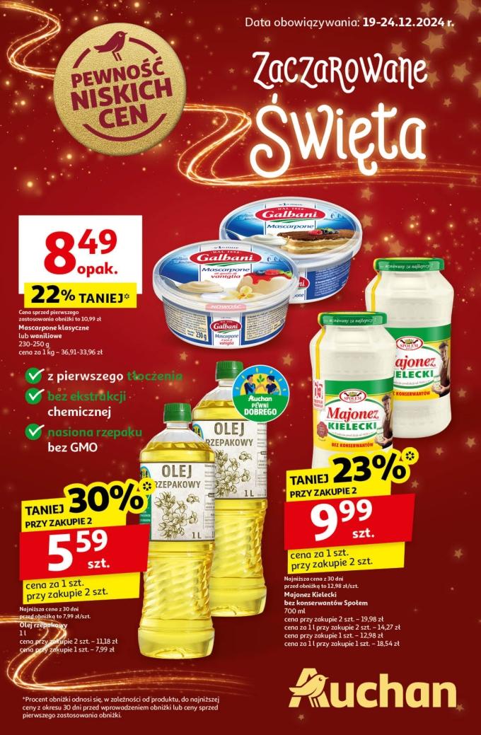 Gazetka promocyjna Auchan do 24/12/2024 str.1