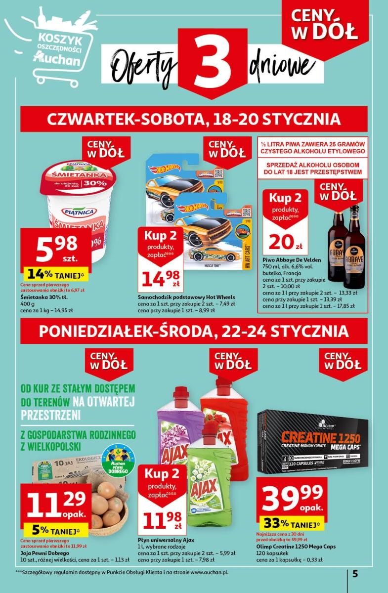 Gazetka promocyjna Auchan do 24/01/2024 str.5