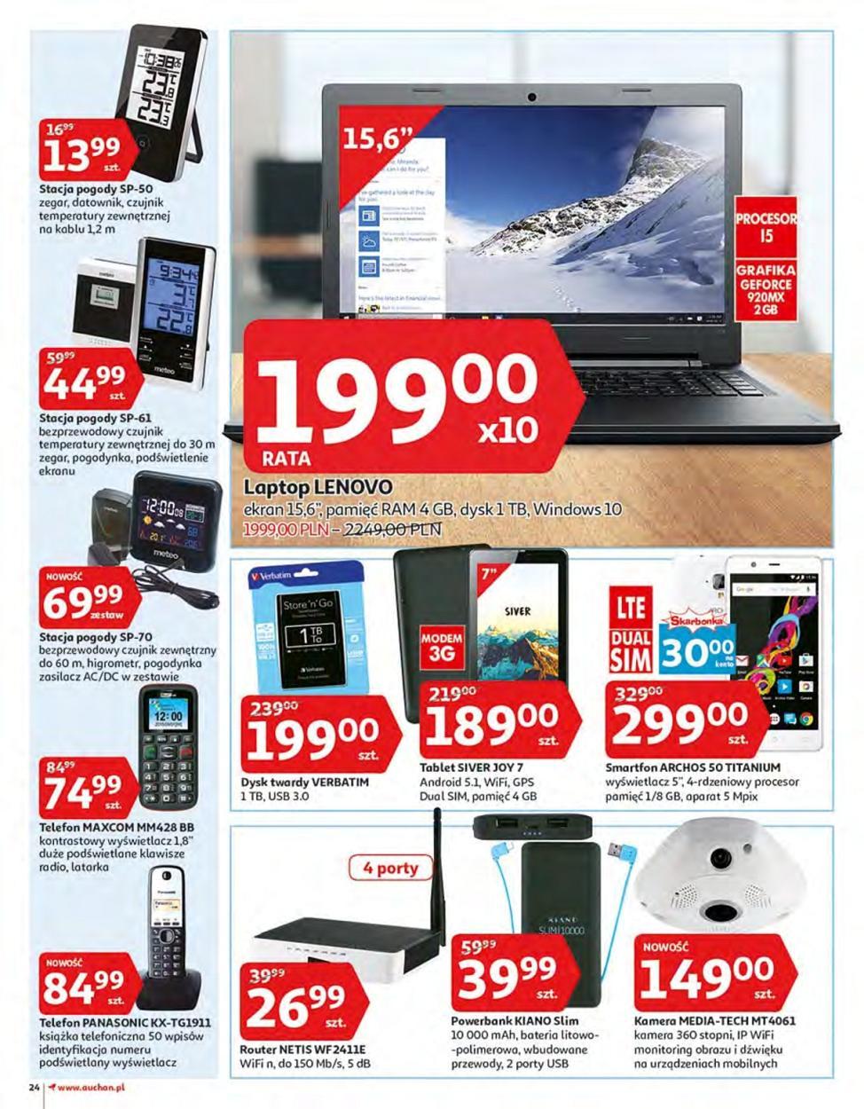 Gazetka promocyjna Auchan do 31/10/2017 str.24