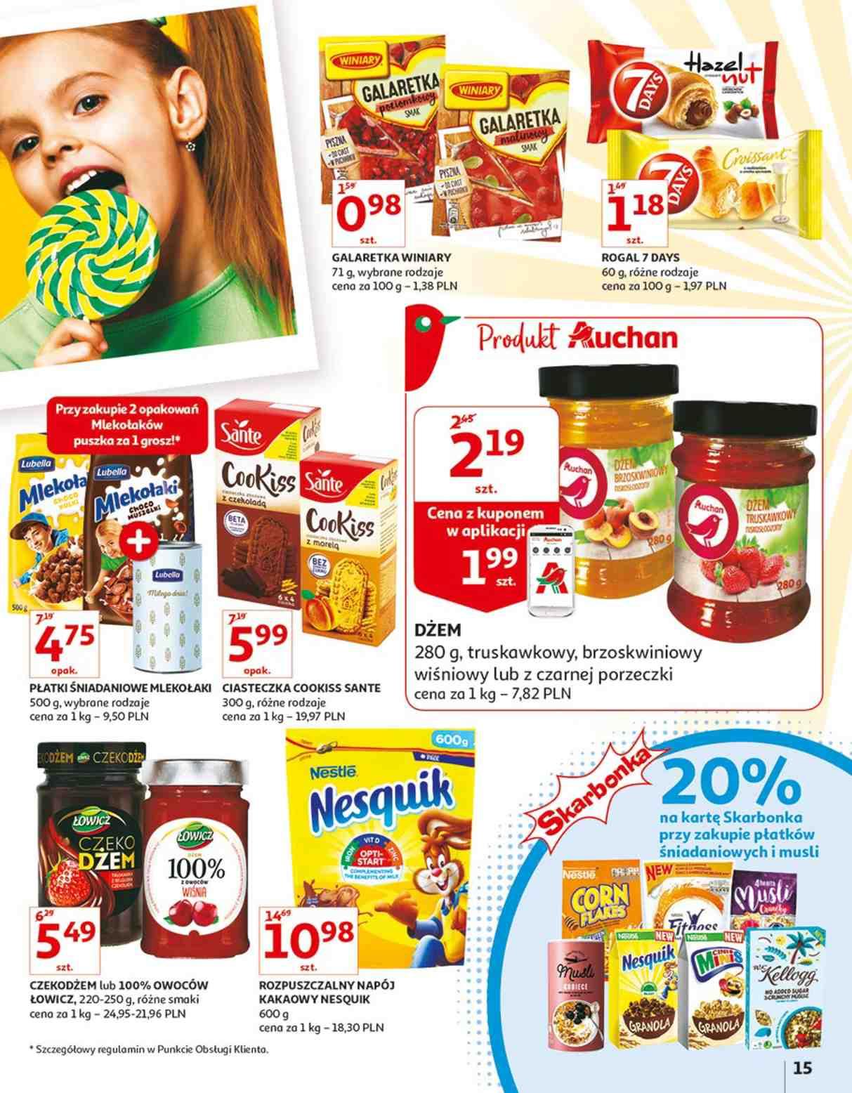 Gazetka promocyjna Auchan do 31/08/2018 str.15