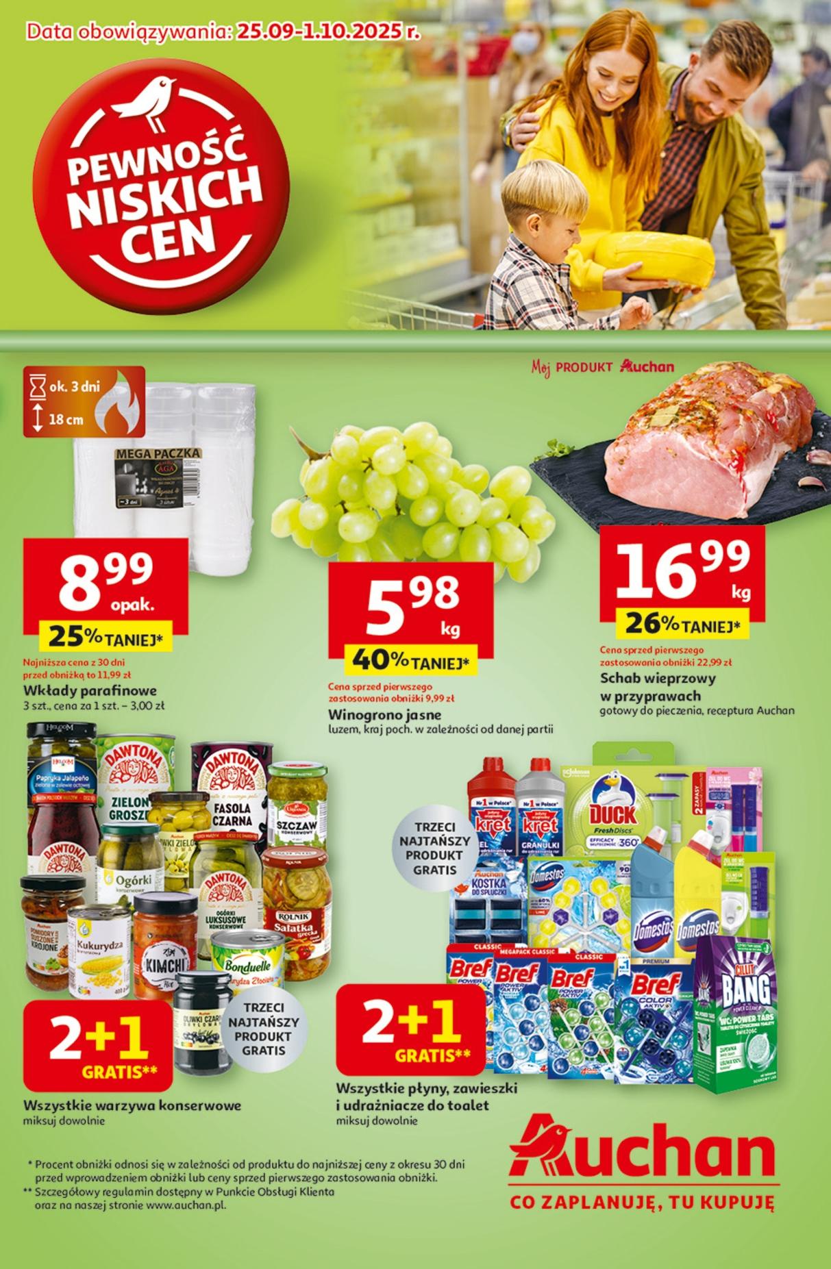 Gazetka promocyjna Auchan do 01/10/2025 str.1