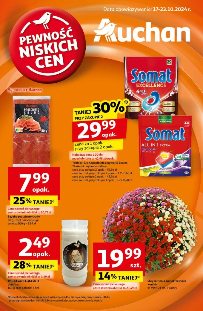 Gazetka promocyjna Auchan do 23/10/2024 str.1