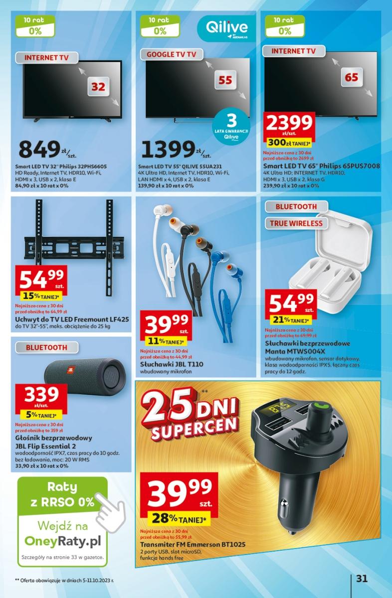 Gazetka promocyjna Auchan do 11/10/2023 str.31