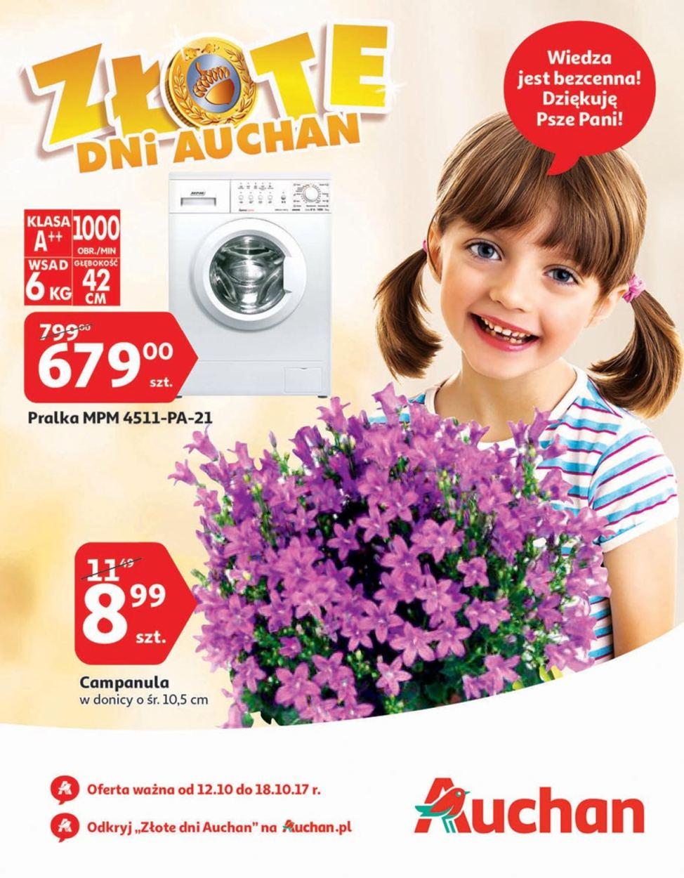 Gazetka promocyjna Auchan do 18/10/2017 str.0