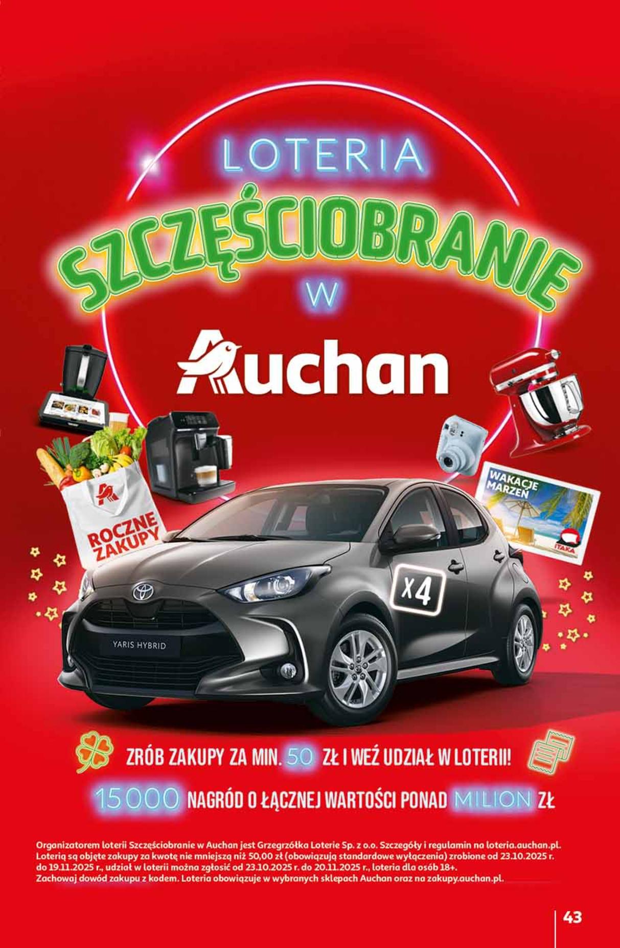Gazetka promocyjna Auchan do 19/11/2025 str.43