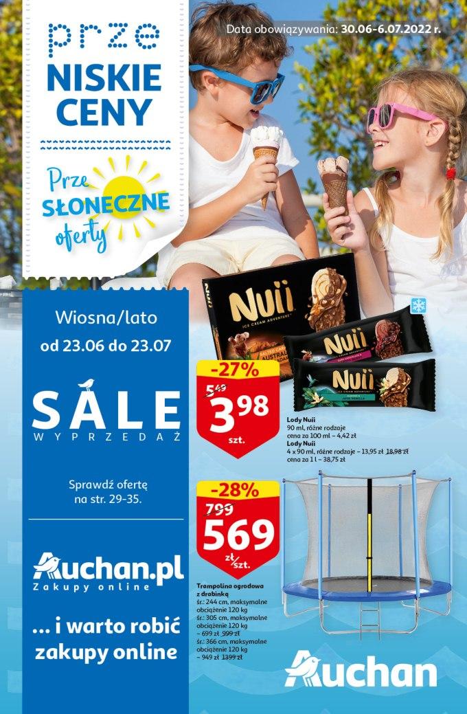 Gazetka promocyjna Auchan do 06/07/2022 str.1