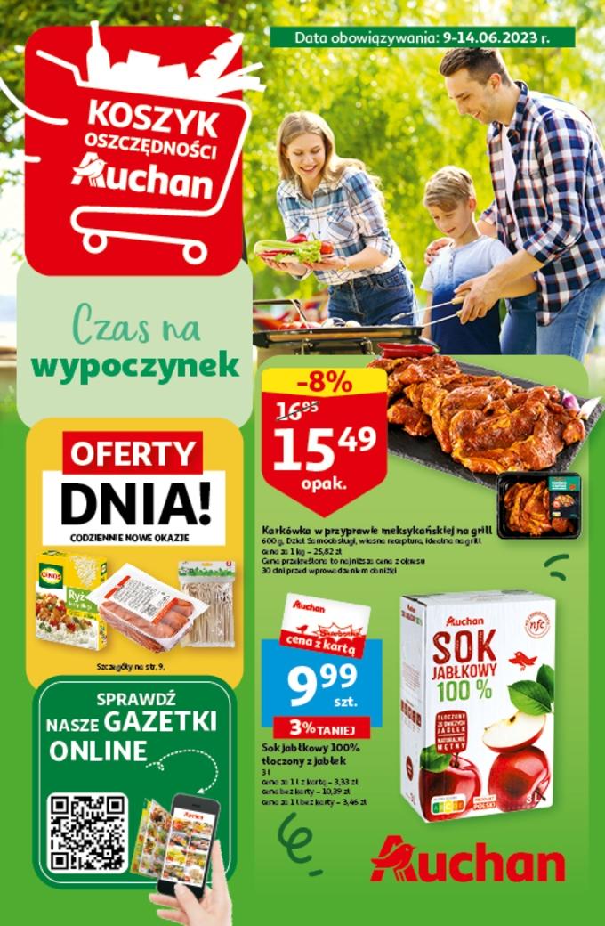 Gazetka promocyjna Auchan do 14/06/2023 str.1