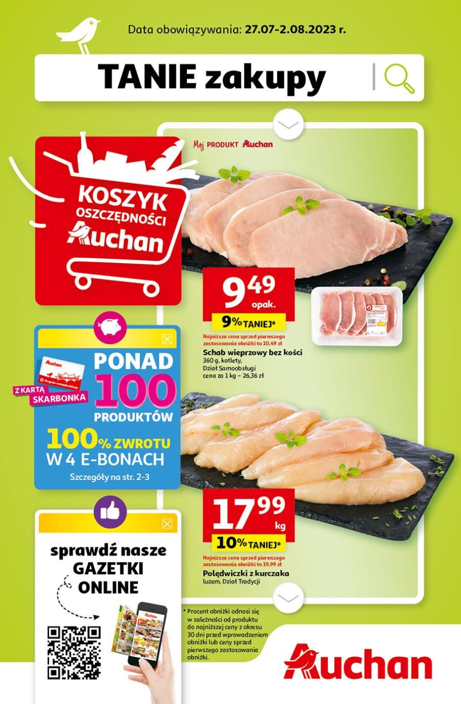 Gazetka promocyjna Auchan do 02/08/2023 str.0