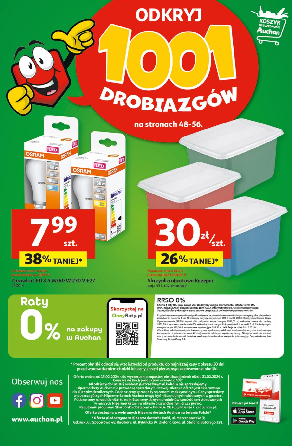 Gazetka promocyjna Auchan do 21/02/2024 str.62