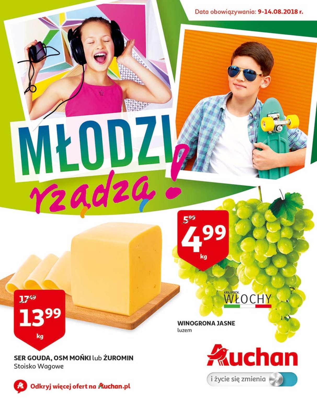 Gazetka promocyjna Auchan do 14/08/2018 str.1