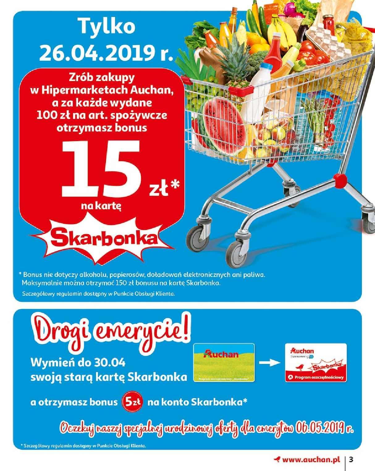 Gazetka promocyjna Auchan do 06/05/2019 str.3