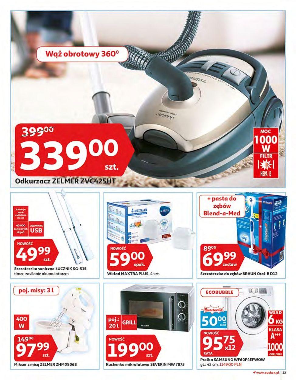 Gazetka promocyjna Auchan do 31/10/2017 str.23